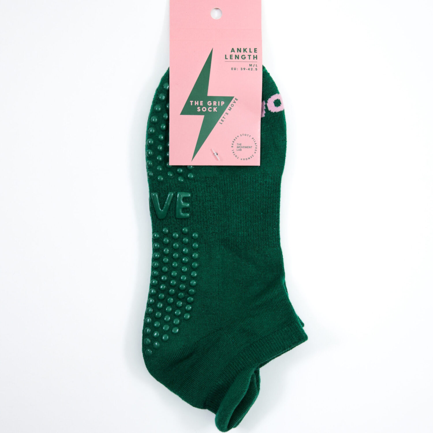 Alternative view of Forest Ankle Length Grip Socks