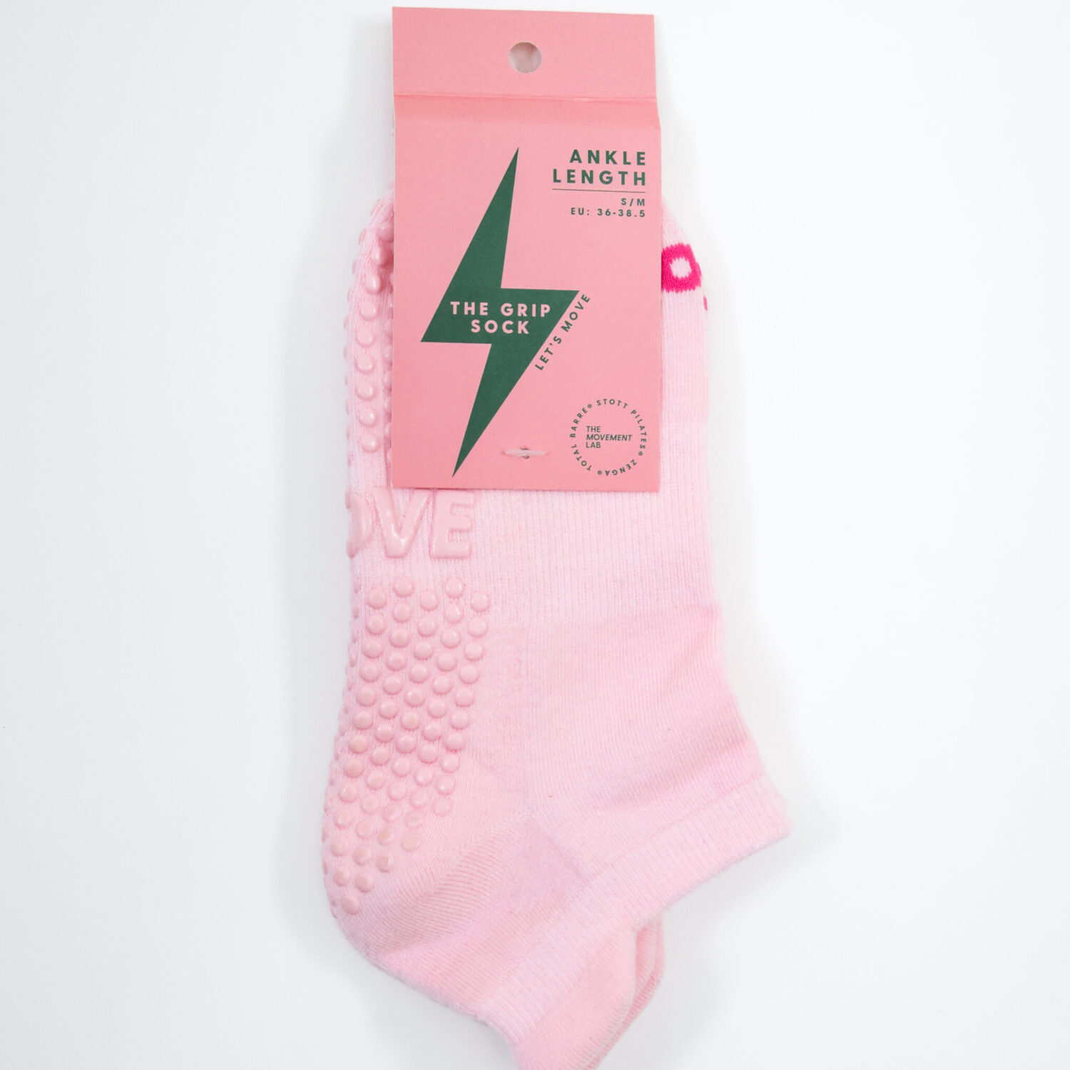 Alternative view of Ballet Ankle Length Grip Socks