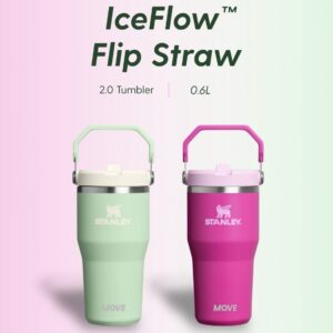 STANLEY x MOVE IceFlow™ Flip Straw 2.0 Tumbler 0.6L