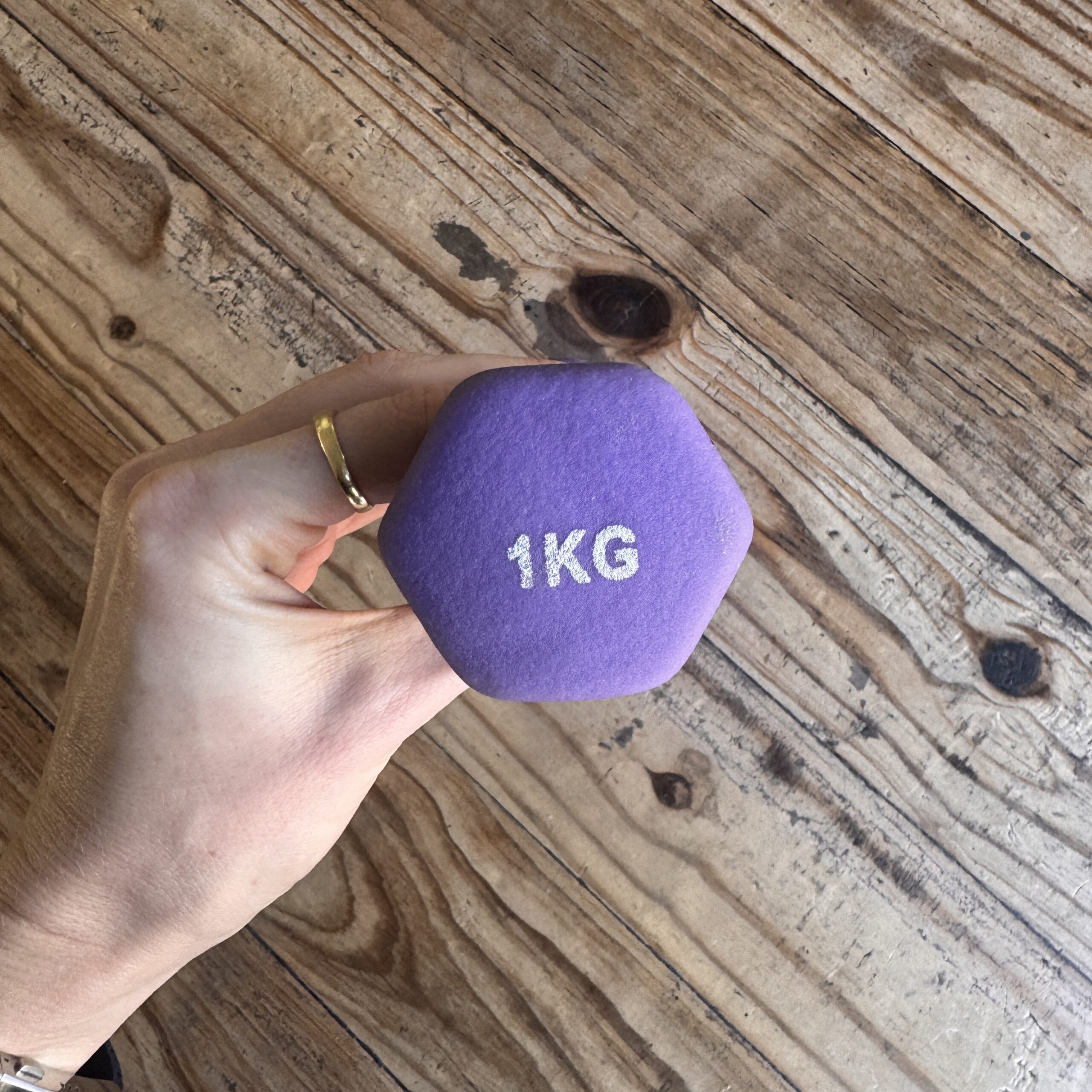 Purple 1kg Dumbbell (Sea Point collection) - Image 4