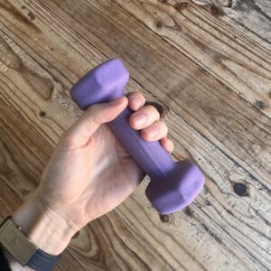 Purple 1kg Dumbbell (Sea Point collection)