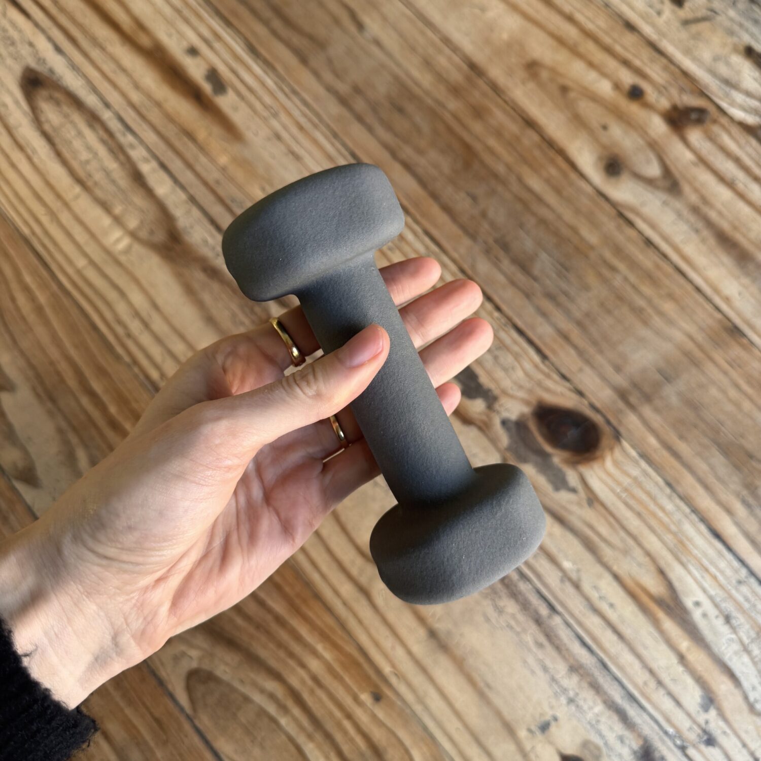Grey 1kg Dumbbell (Claremont collection)
